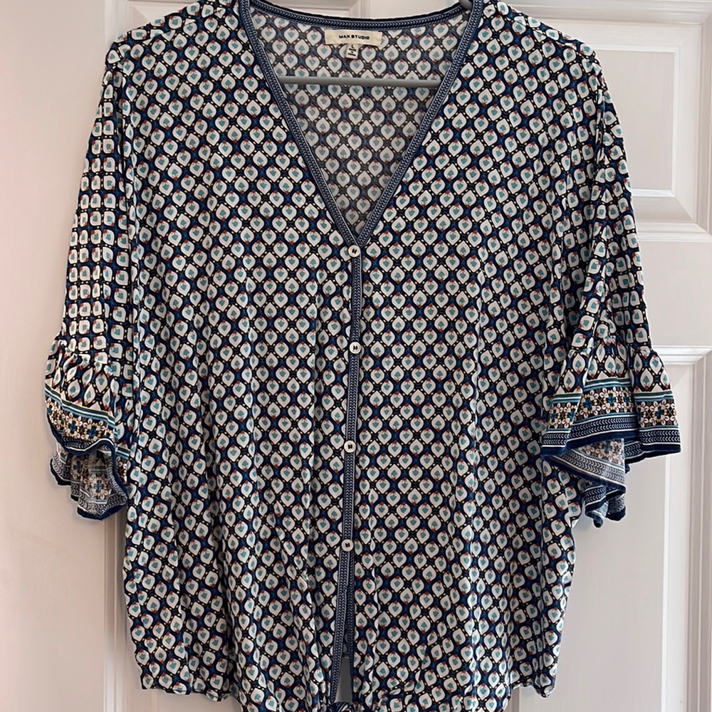 Blouse vintage look